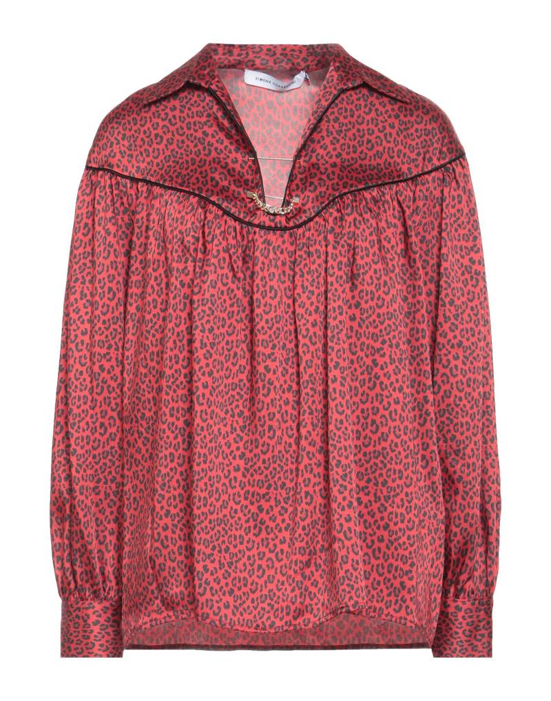 SIMONA CORSELLINI Top Damen Rot von SIMONA CORSELLINI