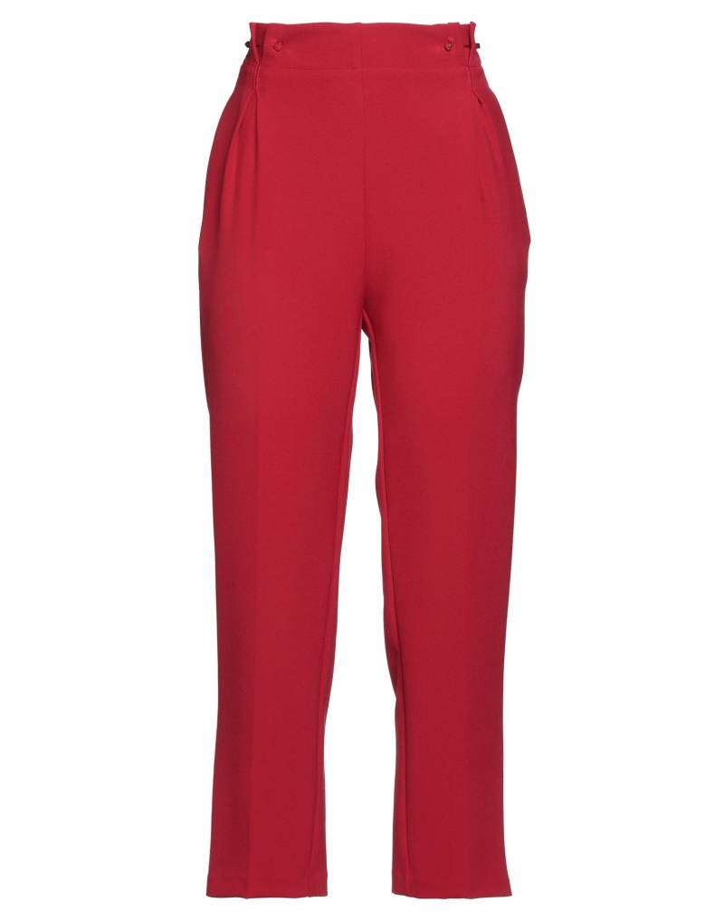 SIMONA CORSELLINI Hose Damen Rot von SIMONA CORSELLINI