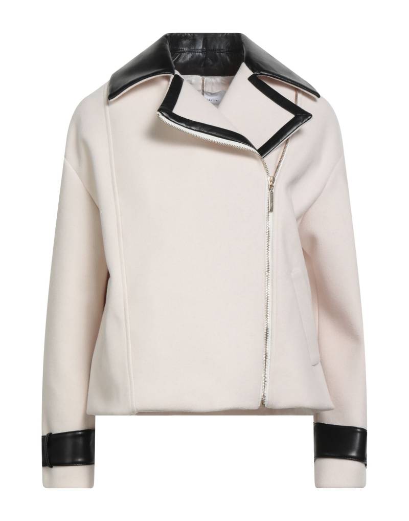 SIMONA CORSELLINI Jacke & Anorak Damen Cremeweiß von SIMONA CORSELLINI