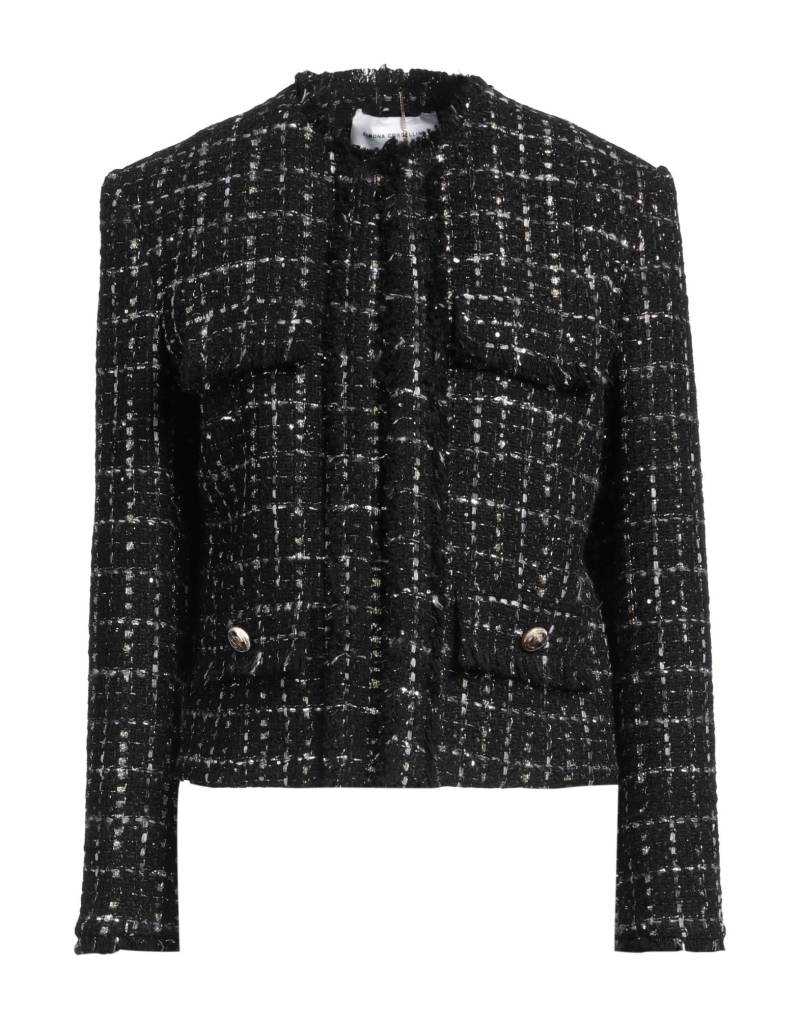 SIMONA CORSELLINI Jacke & Anorak Damen Schwarz von SIMONA CORSELLINI