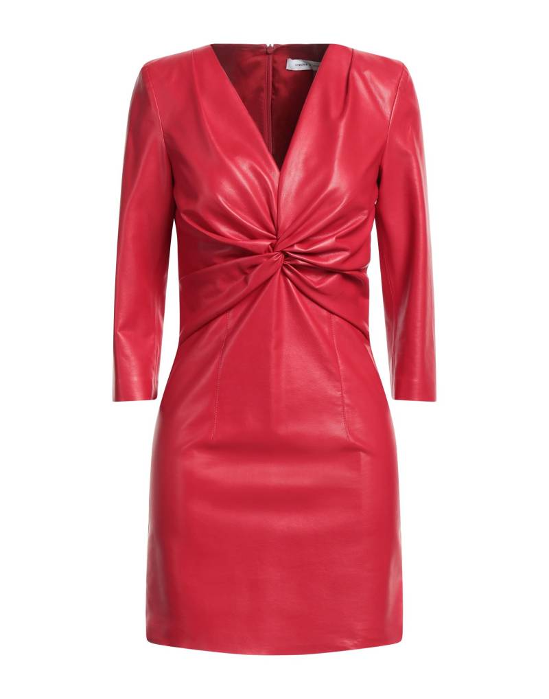 SIMONA CORSELLINI Mini-kleid Damen Rot von SIMONA CORSELLINI