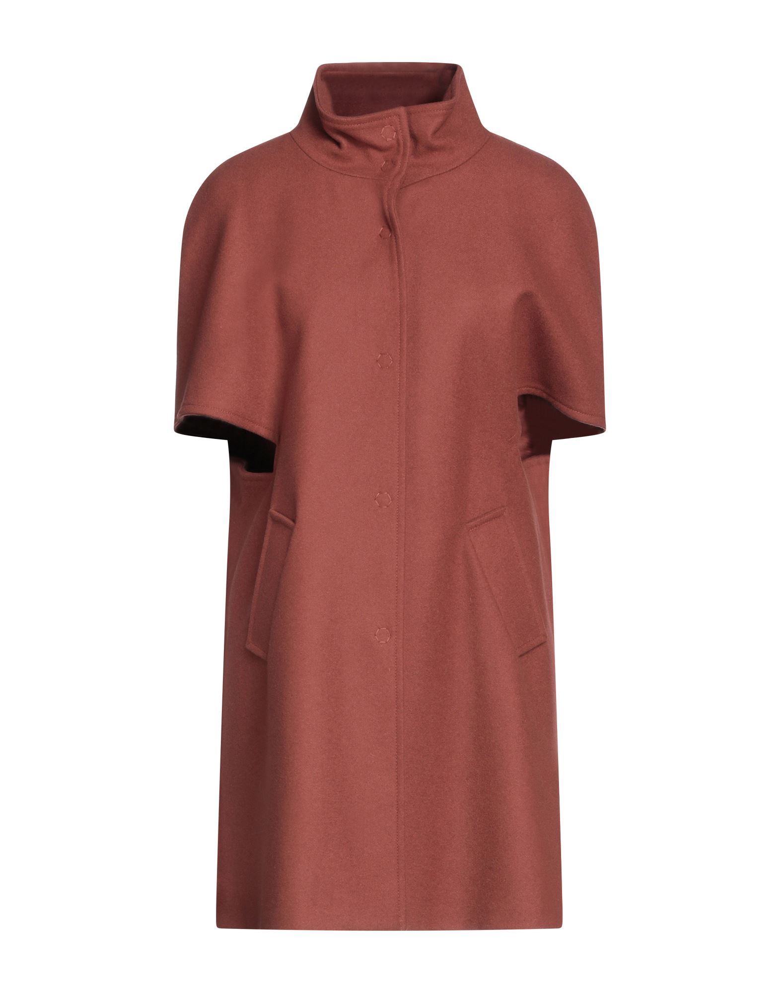SIMONA CORSELLINI Mantel Damen Braun SIMONA CORSELLINI Mantel Damen Braun von SIMONA CORSELLINI
