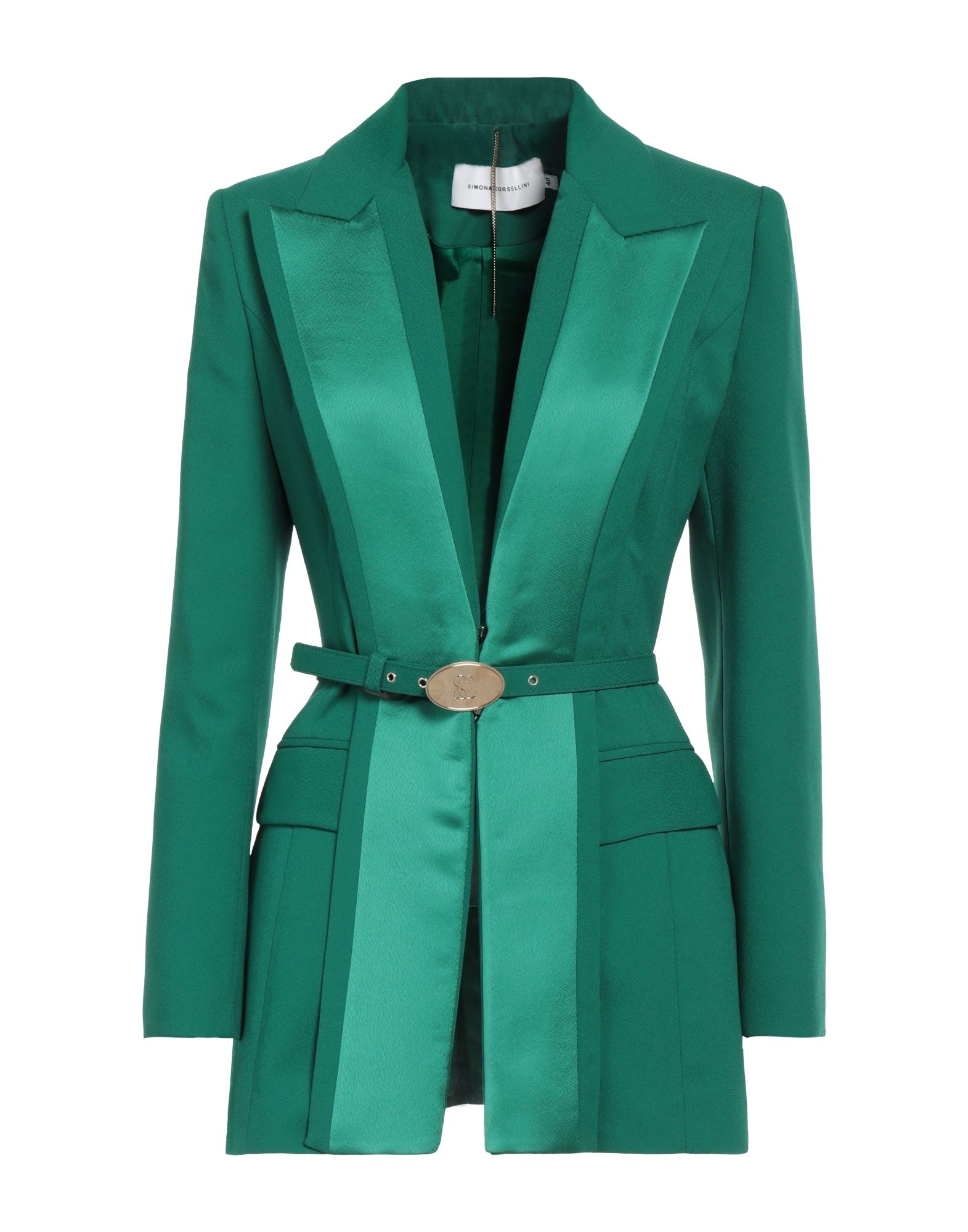 SIMONA CORSELLINI Blazer Damen Vert Émeraude von SIMONA CORSELLINI