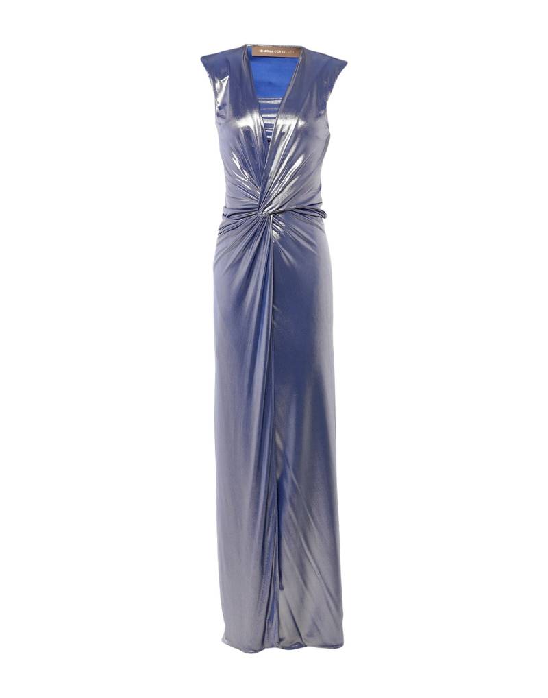 SIMONA CORSELLINI Maxi-kleid Damen Blau von SIMONA CORSELLINI