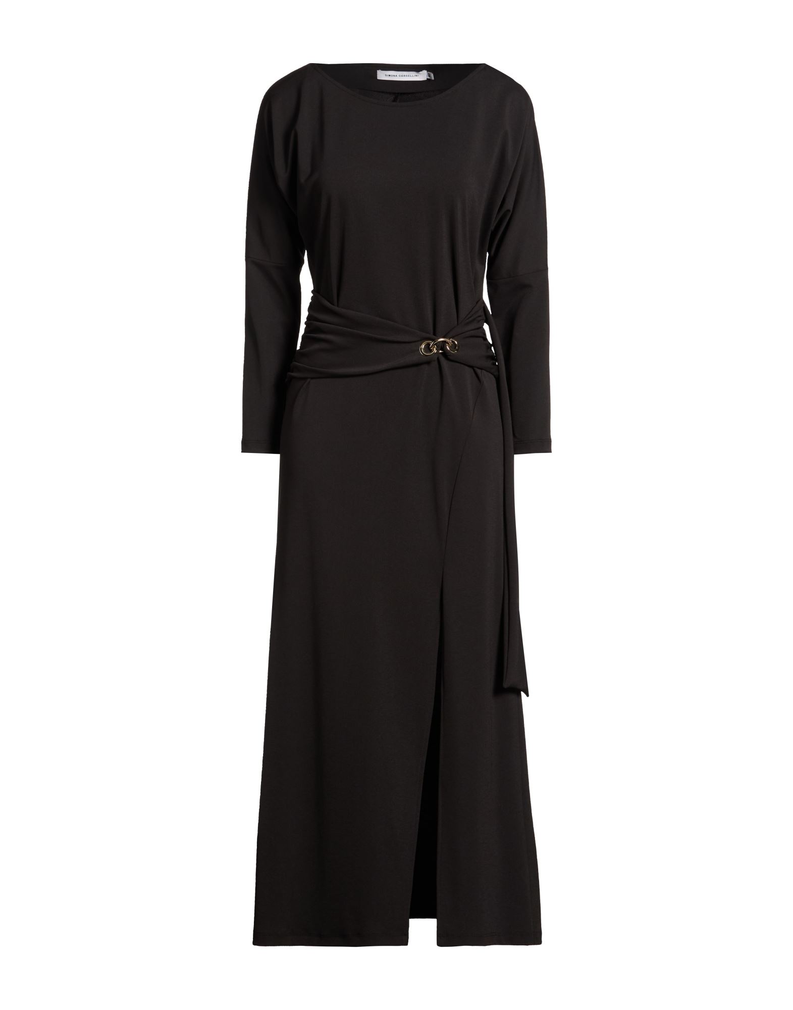 SIMONA CORSELLINI Maxi-kleid Damen Schwarz von SIMONA CORSELLINI