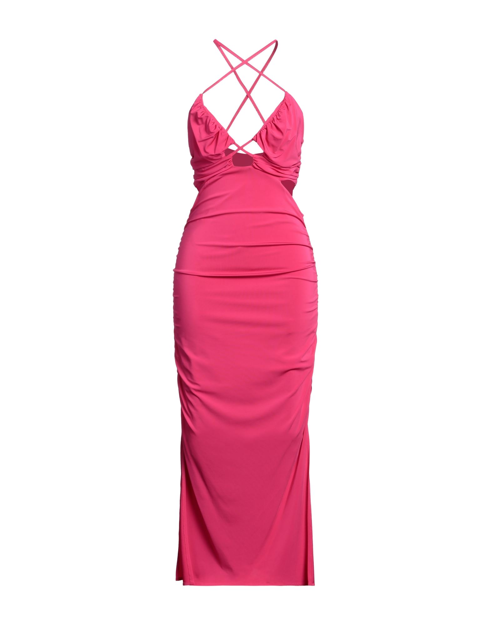 SIMONA CORSELLINI Midi-kleid Damen Fuchsia von SIMONA CORSELLINI