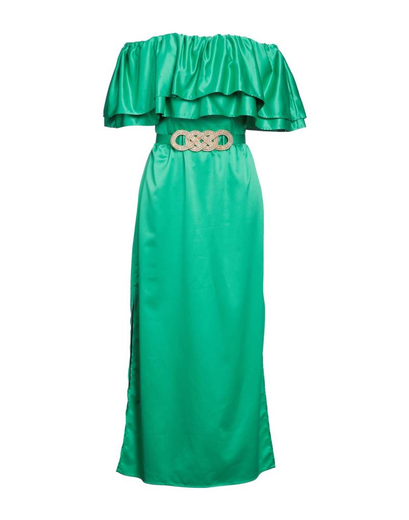 SIMONA CORSELLINI Midi-kleid Damen Grün von SIMONA CORSELLINI