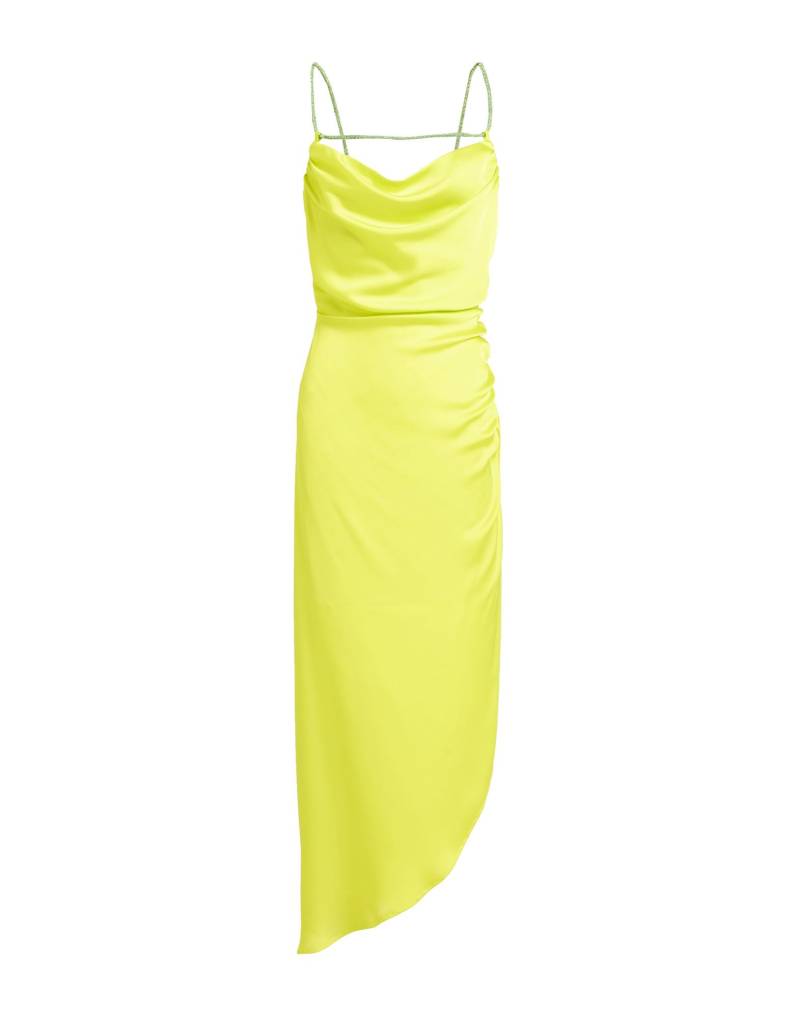 SIMONA CORSELLINI Midi-kleid Damen Limettengrün von SIMONA CORSELLINI
