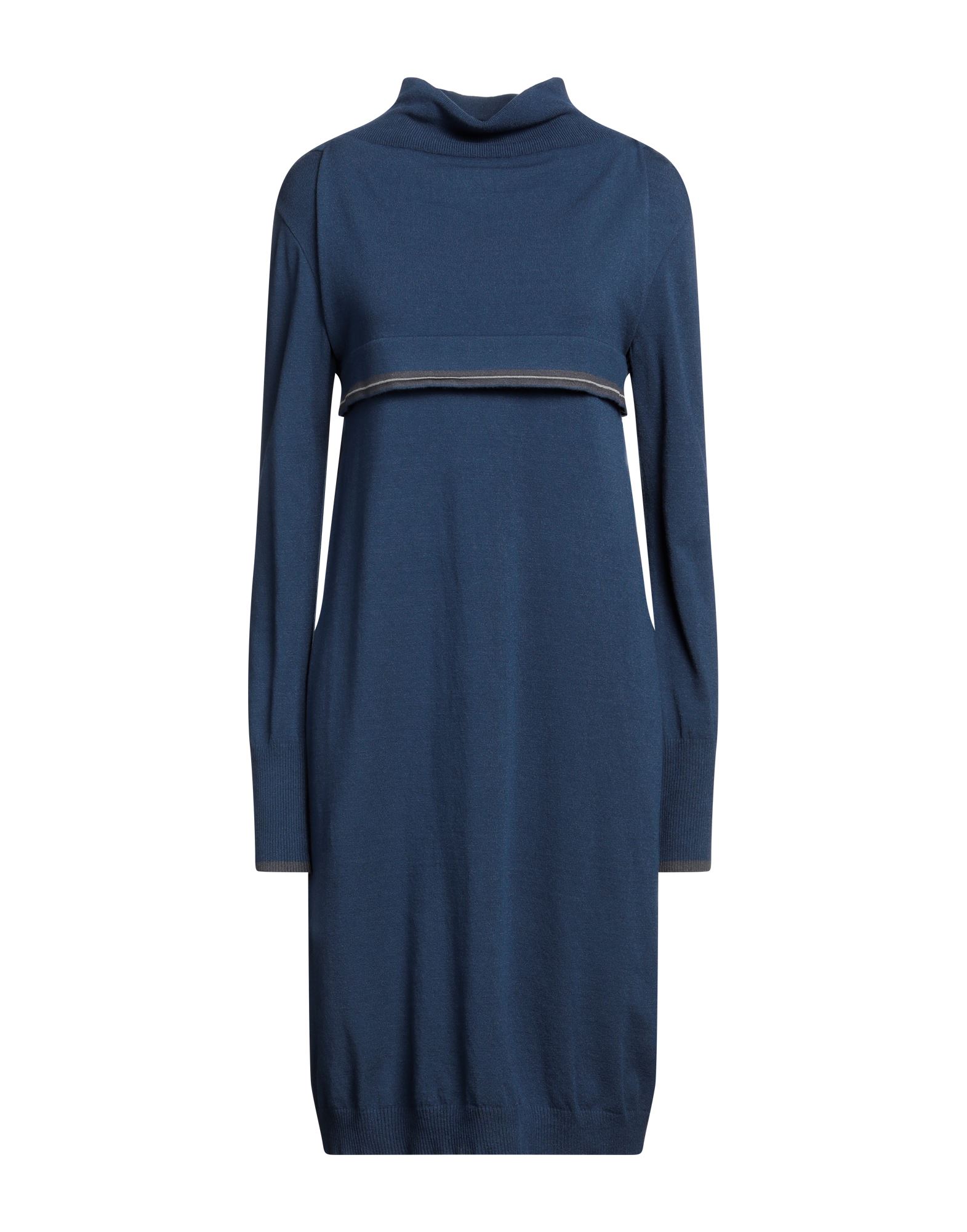 SIMONA CORSELLINI Midi-kleid Damen Marineblau von SIMONA CORSELLINI