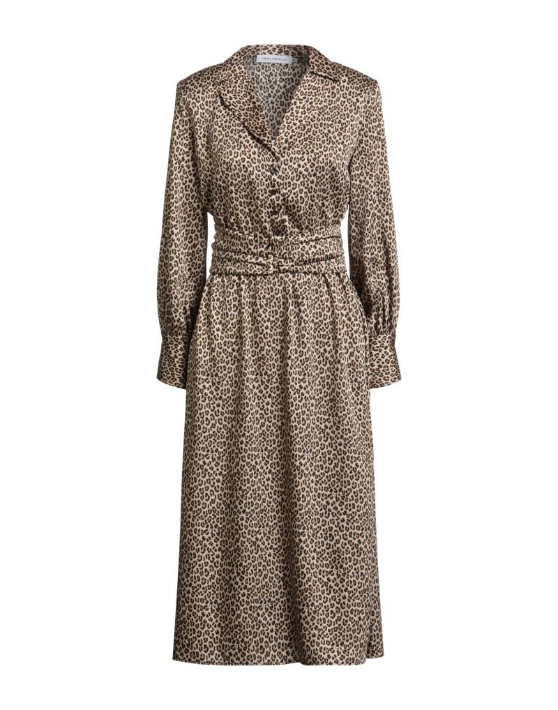 SIMONA CORSELLINI Midi-kleid Damen Sand von SIMONA CORSELLINI
