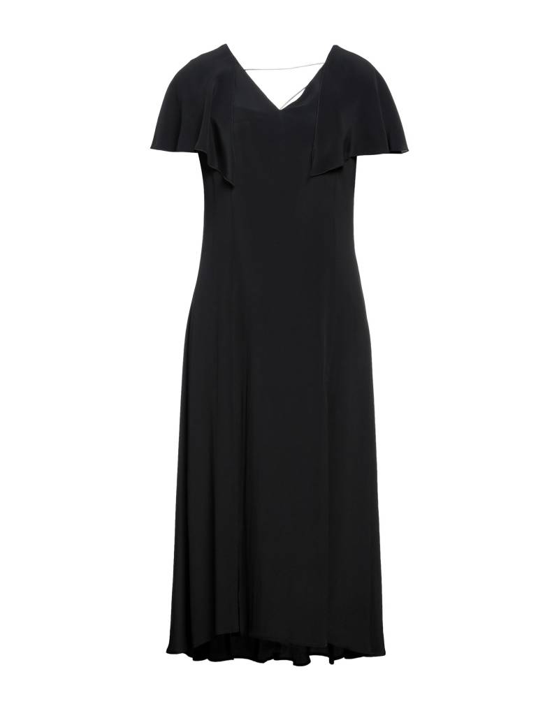 SIMONA CORSELLINI Midi-kleid Damen Schwarz von SIMONA CORSELLINI