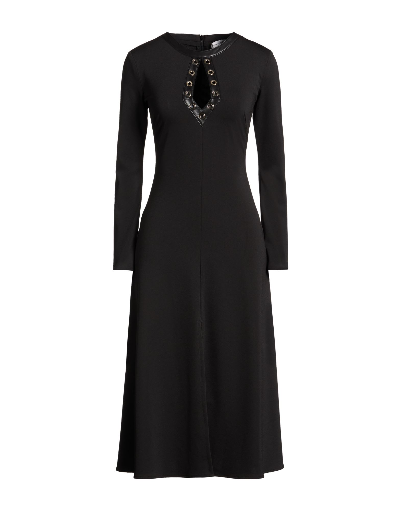 SIMONA CORSELLINI Midi-kleid Damen Schwarz von SIMONA CORSELLINI