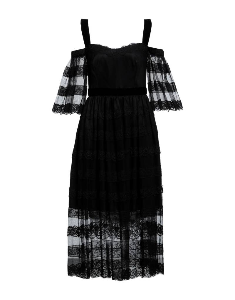 SIMONA CORSELLINI Midi-kleid Damen Schwarz von SIMONA CORSELLINI