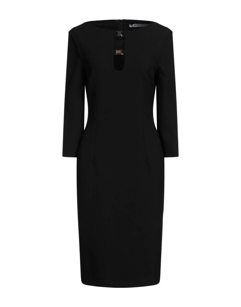 SIMONA CORSELLINI Midi-kleid Damen Schwarz von SIMONA CORSELLINI