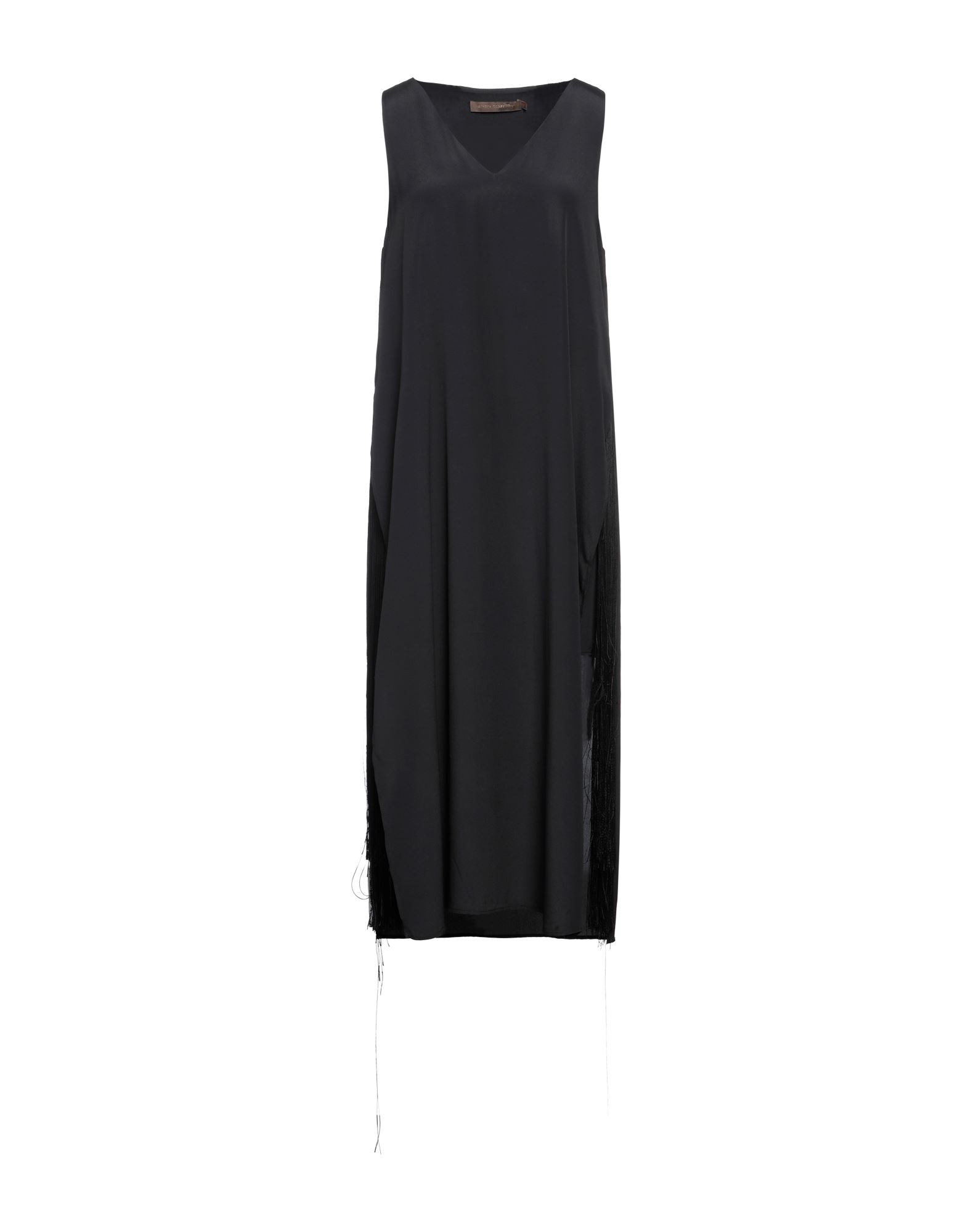 SIMONA CORSELLINI Midi-kleid Damen Schwarz von SIMONA CORSELLINI