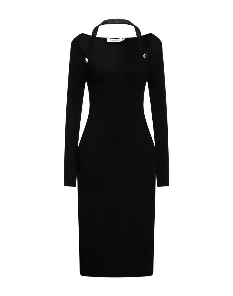 SIMONA CORSELLINI Midi-kleid Damen Schwarz von SIMONA CORSELLINI