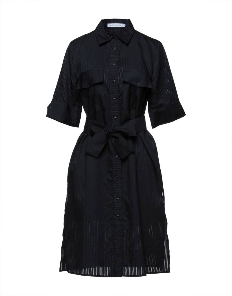 SIMONA CORSELLINI Midi-kleid Damen Schwarz von SIMONA CORSELLINI