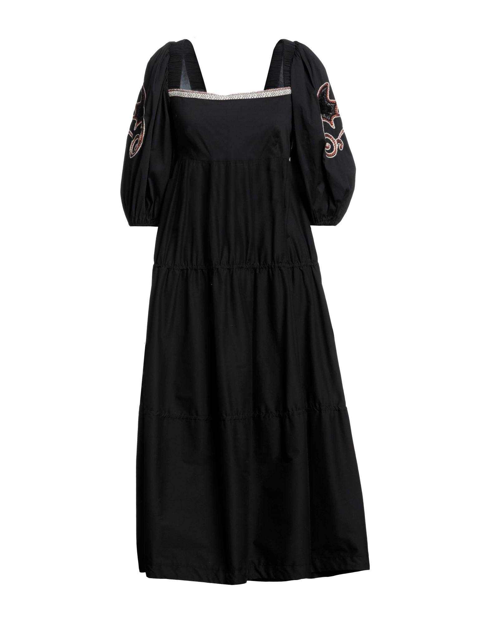 SIMONA CORSELLINI Midi-kleid Damen Schwarz SIMONA CORSELLINI Midi-kleid Damen Schwarz von SIMONA CORSELLINI
