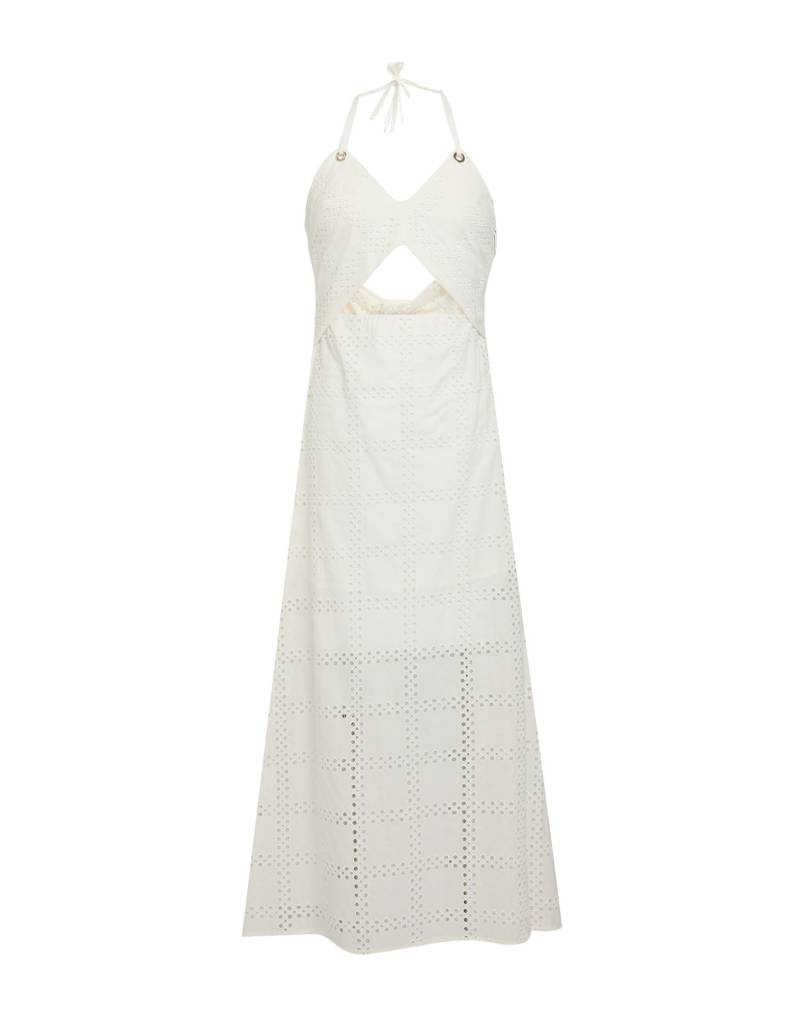 SIMONA CORSELLINI Midi-kleid Damen Weiß von SIMONA CORSELLINI