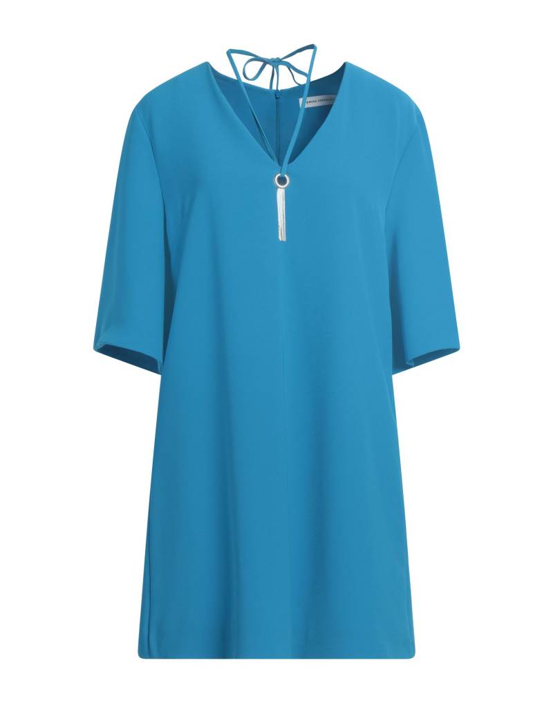 SIMONA CORSELLINI Mini-kleid Damen Azurblau von SIMONA CORSELLINI