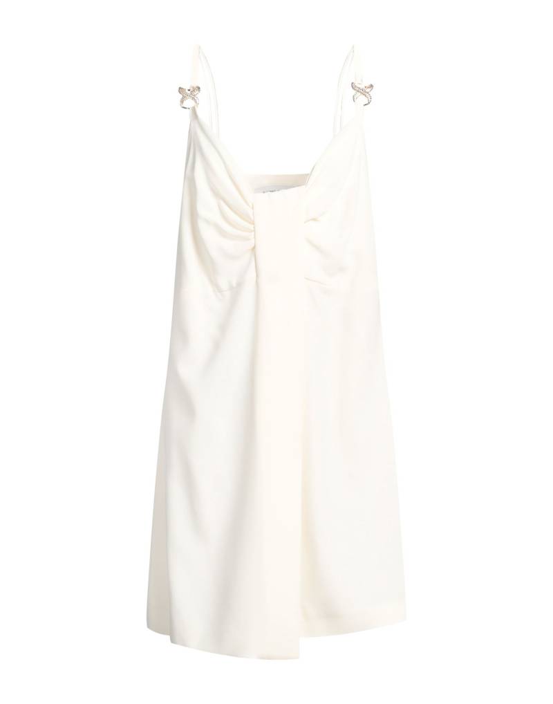 SIMONA CORSELLINI Mini-kleid Damen Cremeweiß von SIMONA CORSELLINI