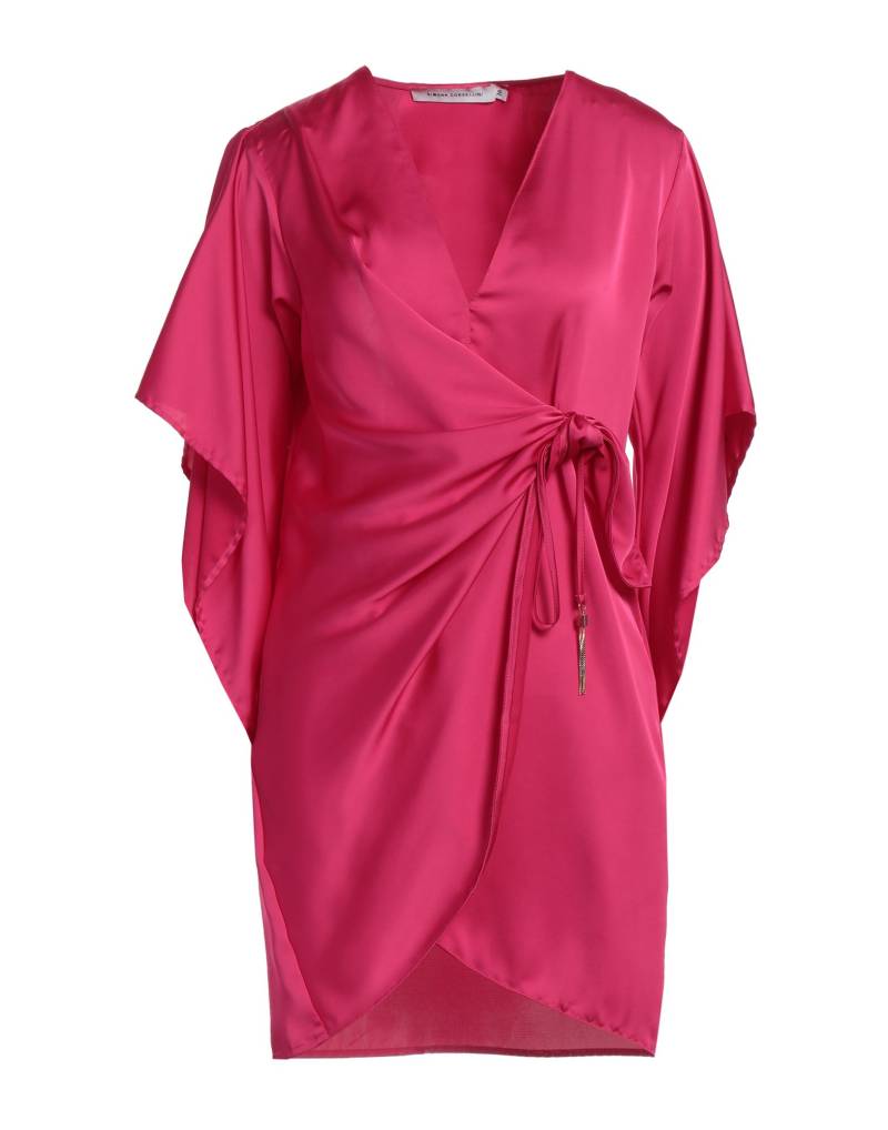 SIMONA CORSELLINI Mini-kleid Damen Fuchsia von SIMONA CORSELLINI