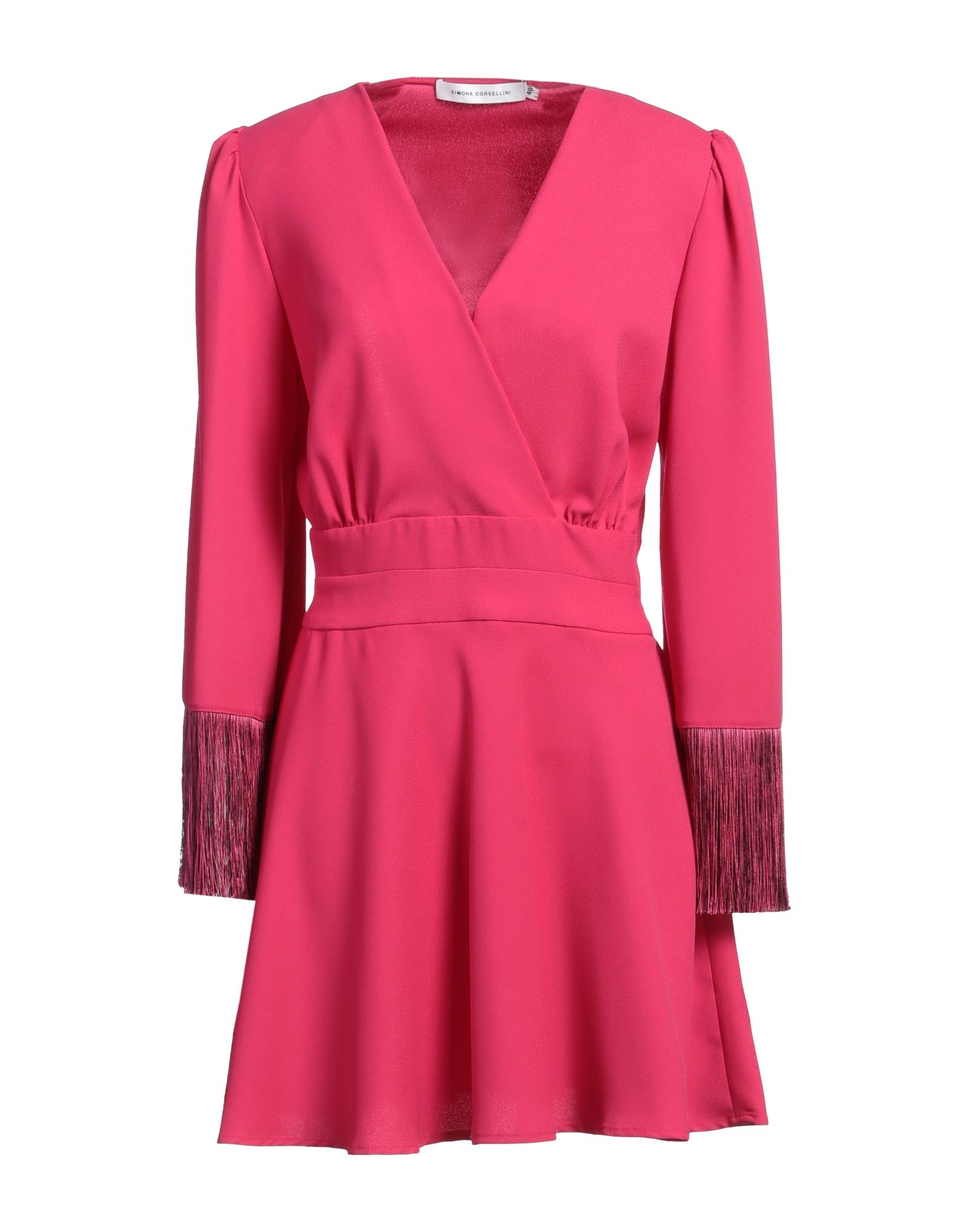 SIMONA CORSELLINI Mini-kleid Damen Fuchsia SIMONA CORSELLINI Mini-kleid Damen Fuchsia von SIMONA CORSELLINI