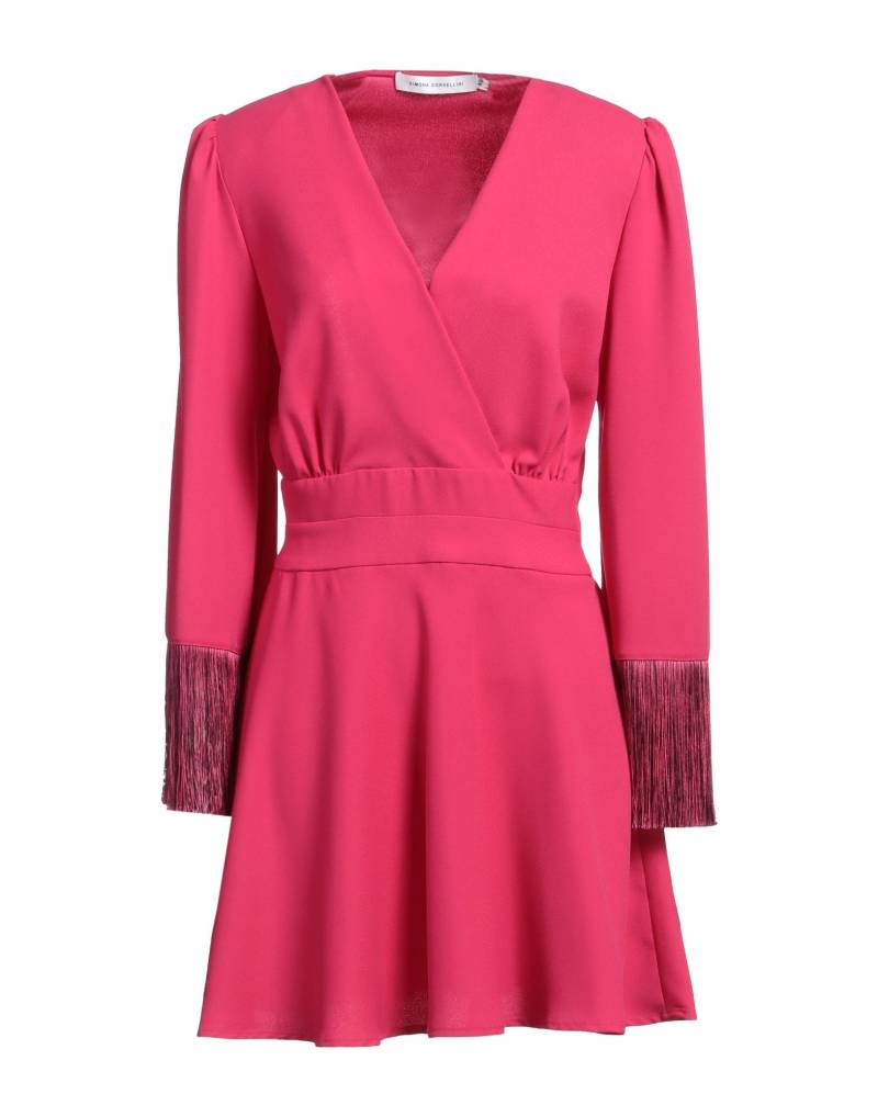 SIMONA CORSELLINI Mini-kleid Damen Fuchsia von SIMONA CORSELLINI
