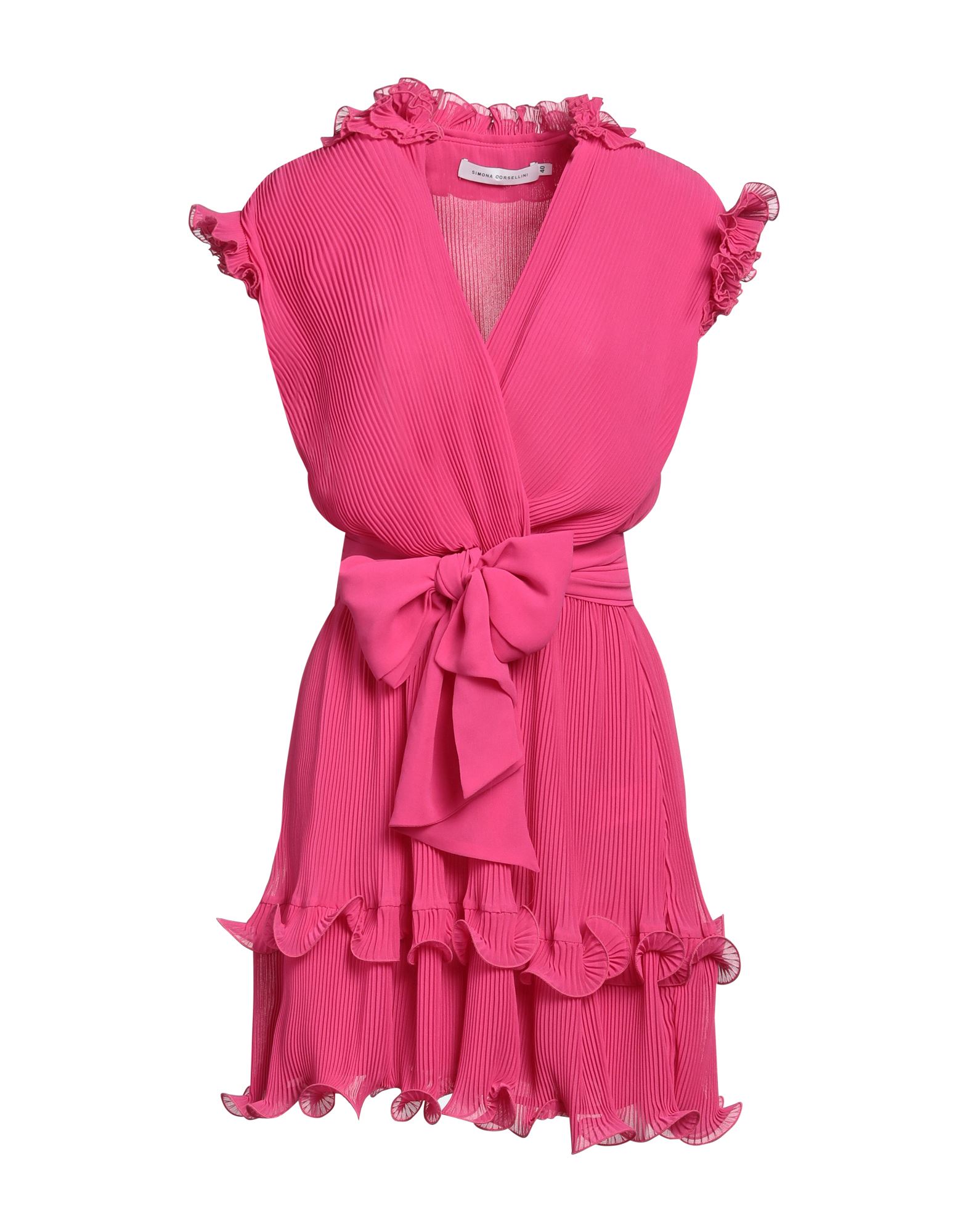 SIMONA CORSELLINI Mini-kleid Damen Fuchsia SIMONA CORSELLINI Mini-kleid Damen Fuchsia von SIMONA CORSELLINI