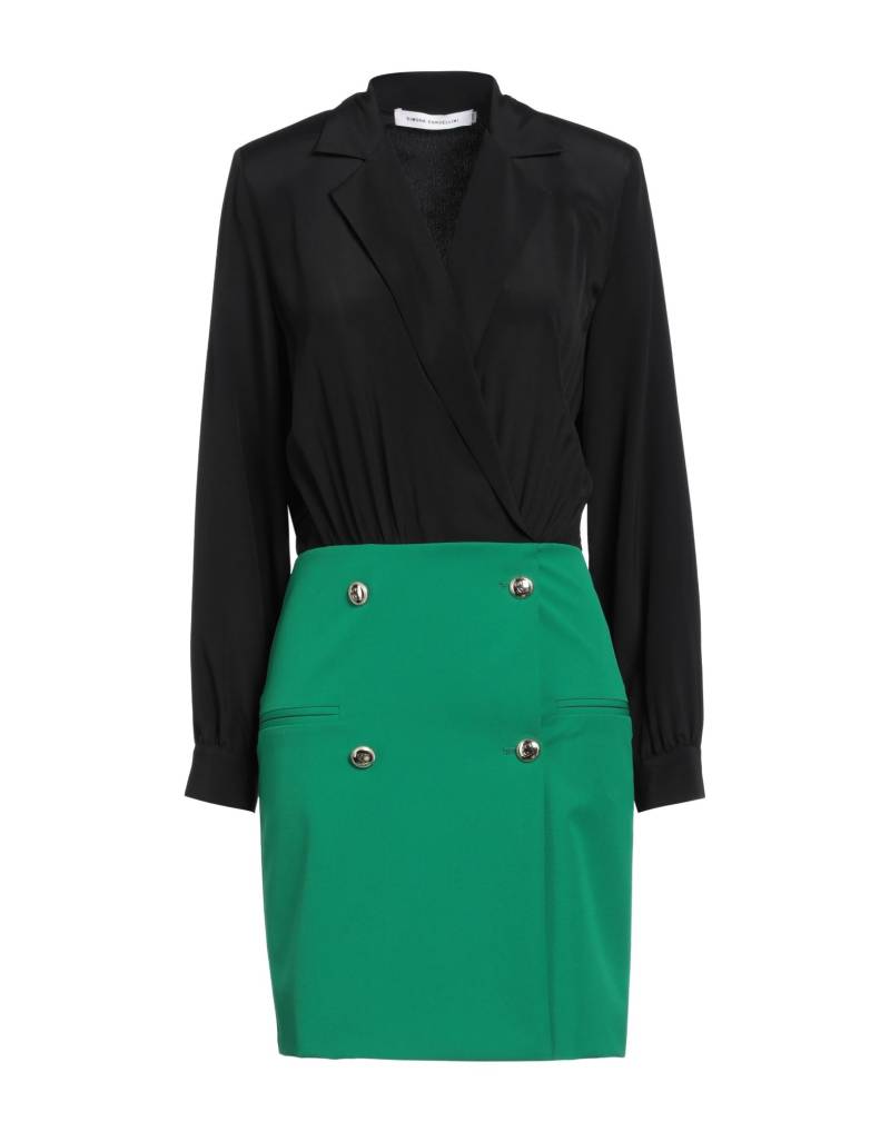 SIMONA CORSELLINI Mini-kleid Damen Grün von SIMONA CORSELLINI