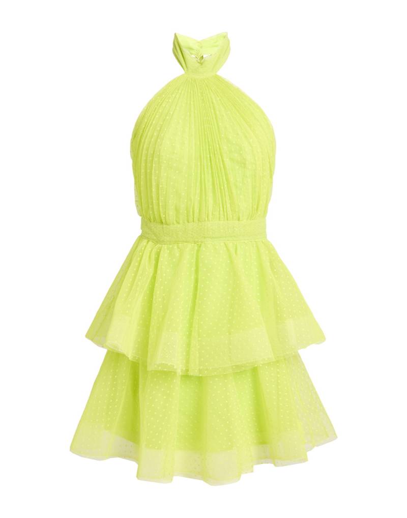 SIMONA CORSELLINI Mini-kleid Damen Limettengrün von SIMONA CORSELLINI