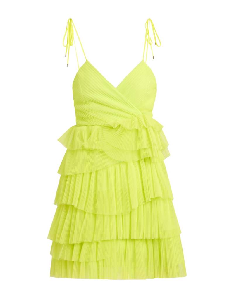 SIMONA CORSELLINI Mini-kleid Damen Limettengrün von SIMONA CORSELLINI