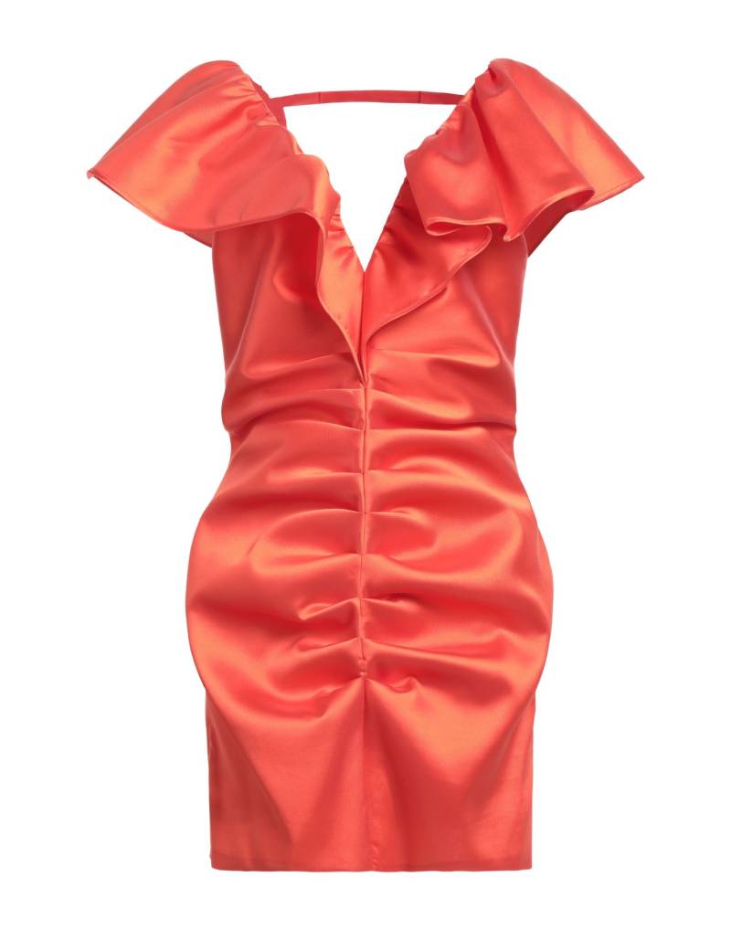 SIMONA CORSELLINI Mini-kleid Damen Orange von SIMONA CORSELLINI