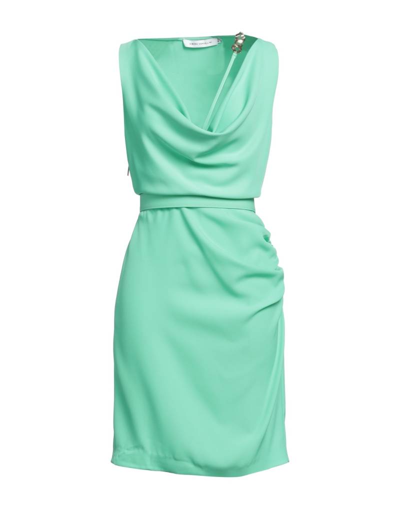SIMONA CORSELLINI Mini-kleid Damen Säuregrün von SIMONA CORSELLINI