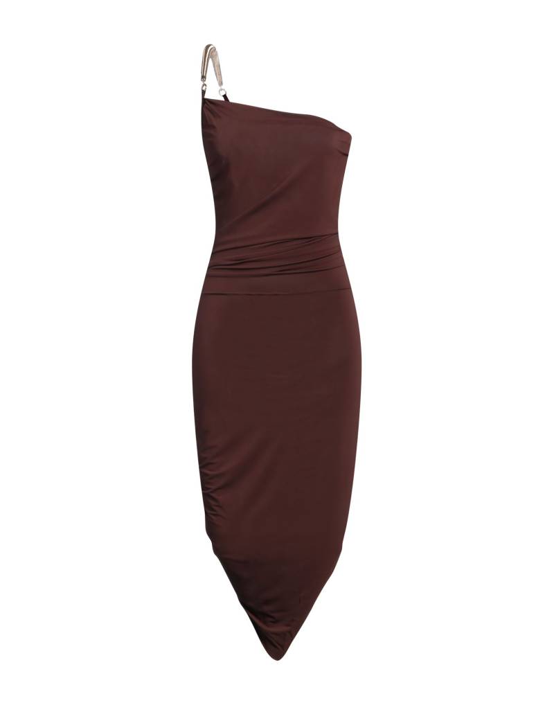 SIMONA CORSELLINI Mini-kleid Damen Schokobraun von SIMONA CORSELLINI