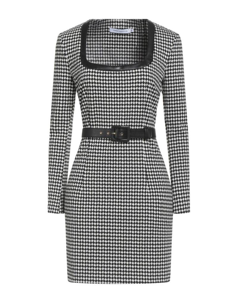 SIMONA CORSELLINI Mini-kleid Damen Schwarz von SIMONA CORSELLINI