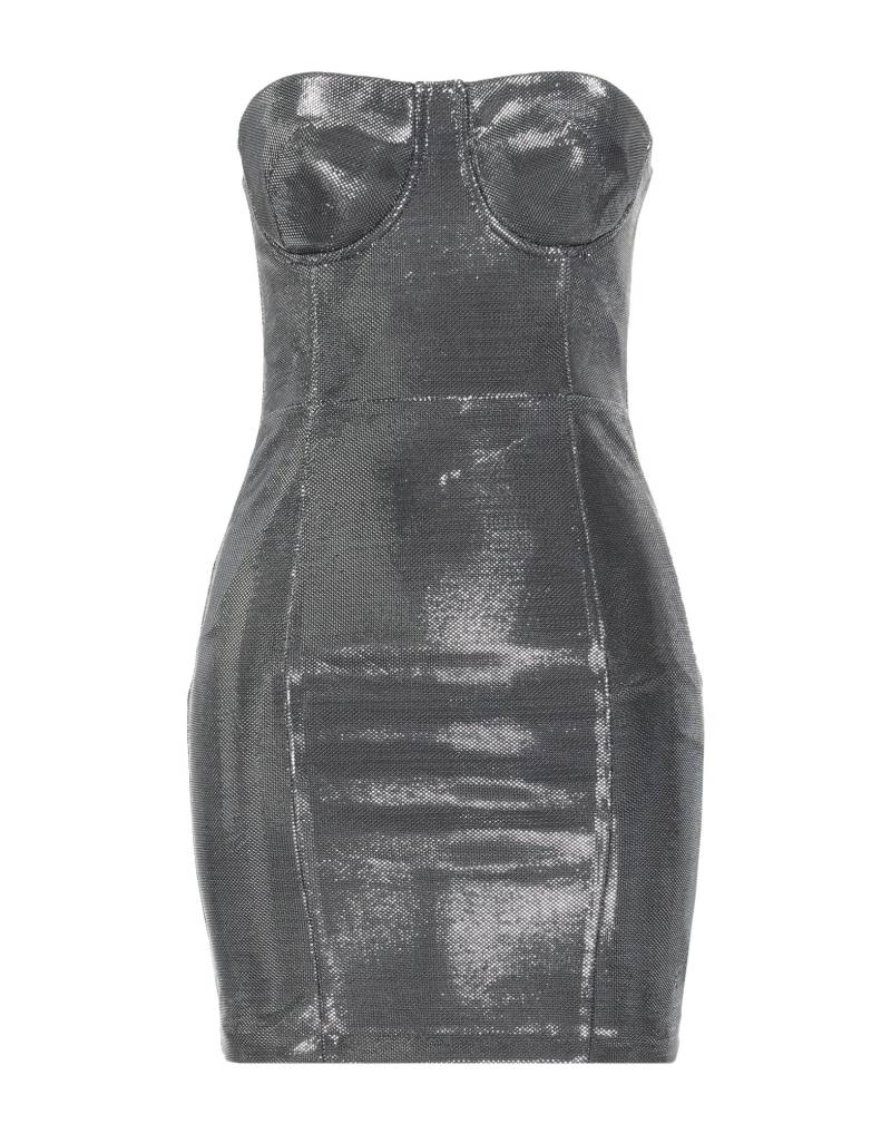 SIMONA CORSELLINI Mini-kleid Damen Silber von SIMONA CORSELLINI