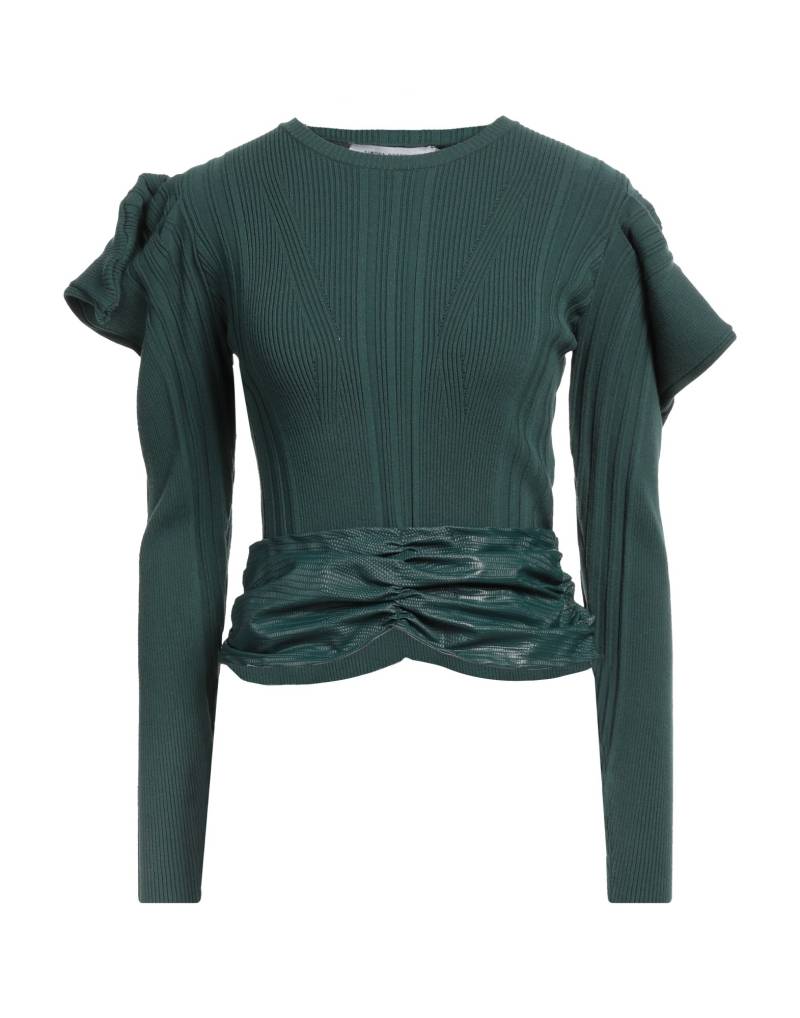 SIMONA CORSELLINI Pullover Damen Dunkelgrün von SIMONA CORSELLINI