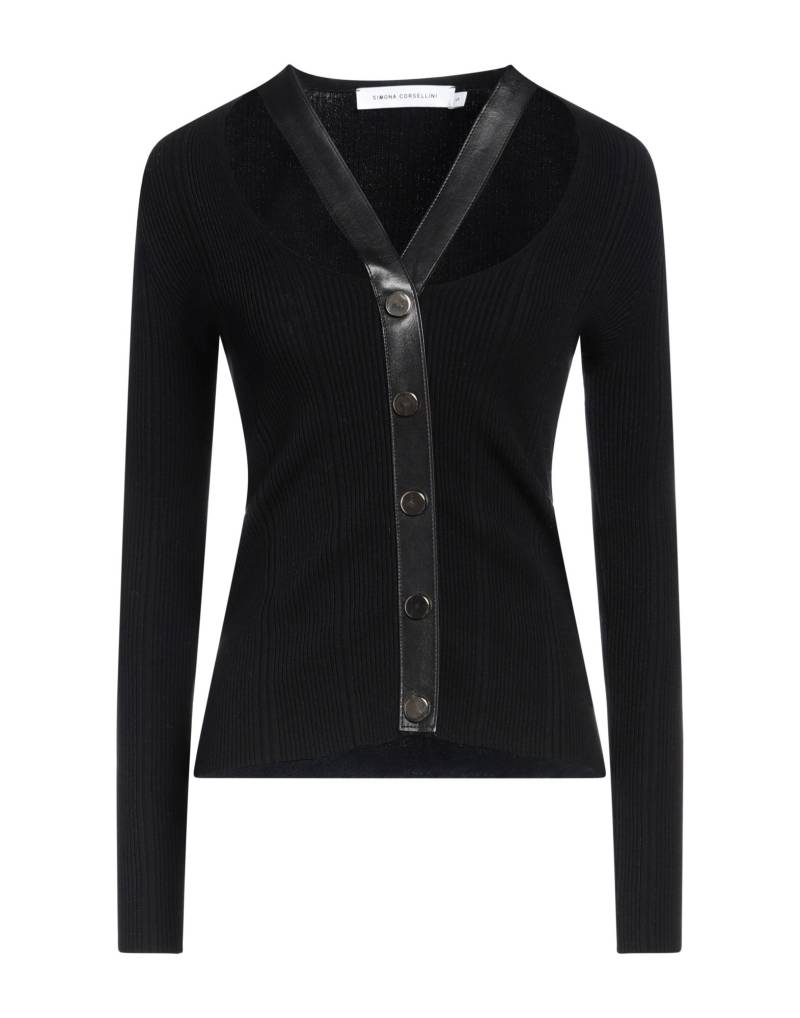 SIMONA CORSELLINI Pullover Damen Schwarz von SIMONA CORSELLINI