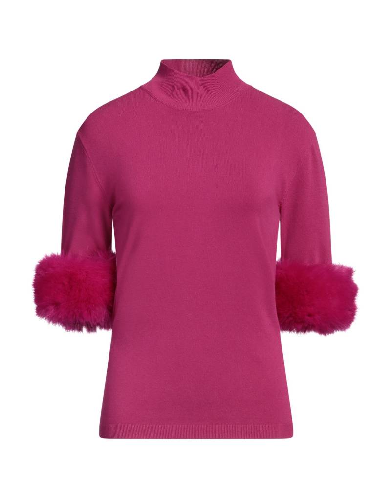 SIMONA CORSELLINI Rollkragenpullover Damen Fuchsia von SIMONA CORSELLINI