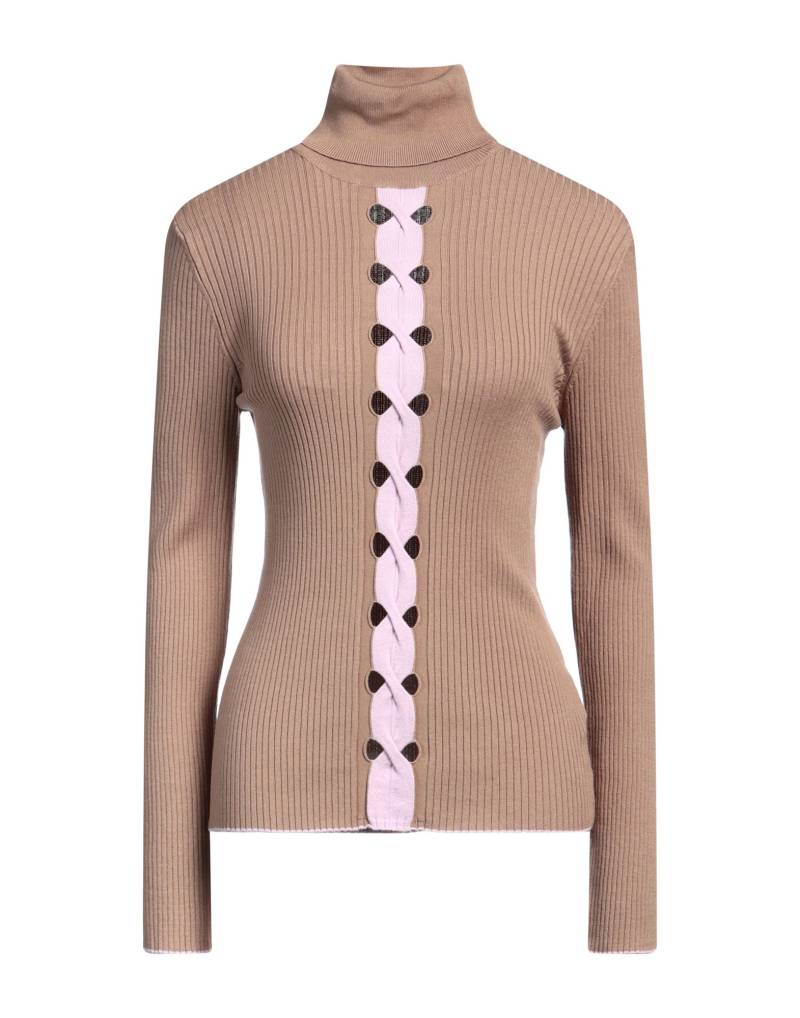 SIMONA CORSELLINI Rollkragenpullover Damen Kamel von SIMONA CORSELLINI