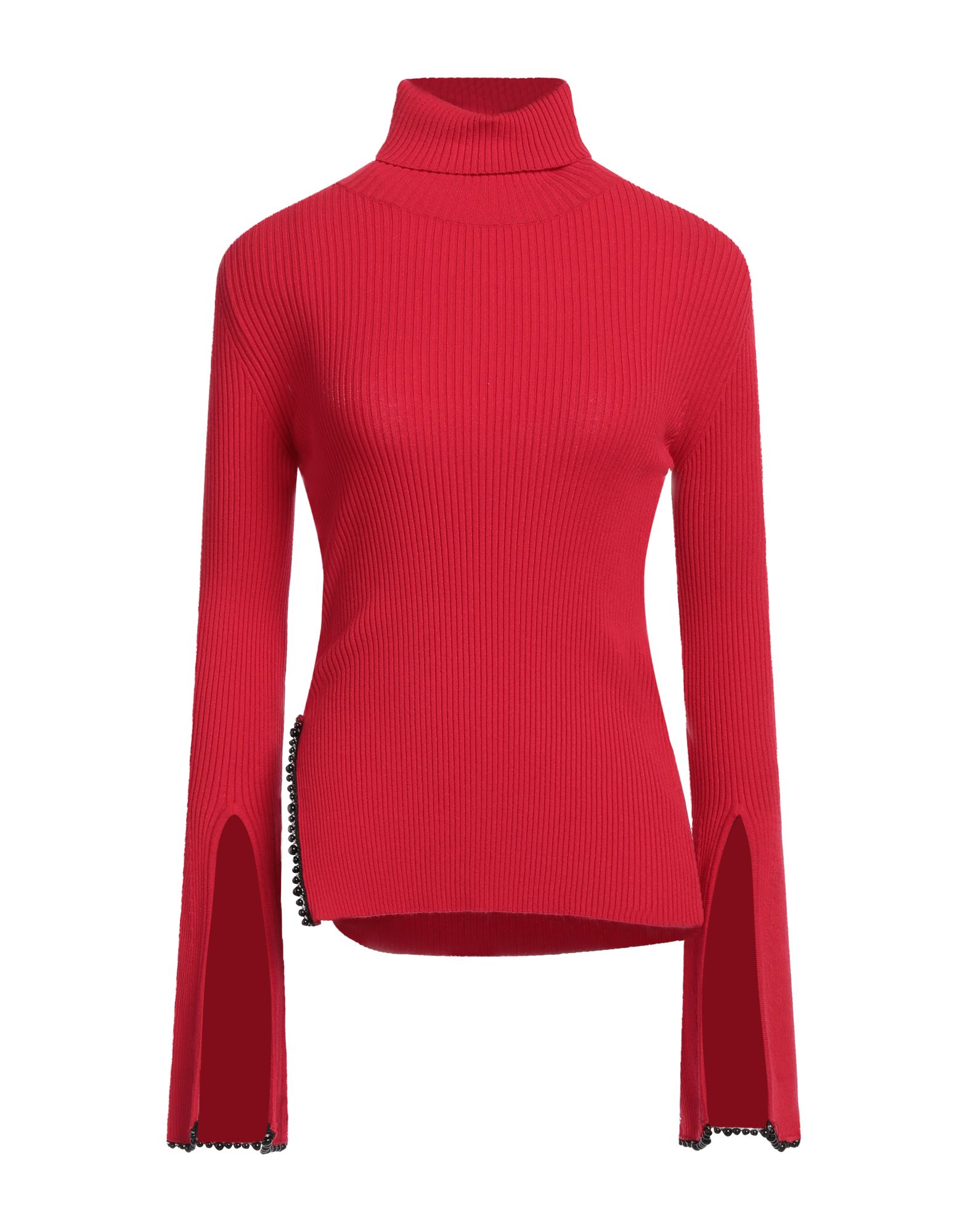 SIMONA CORSELLINI Rollkragenpullover Damen Rot von SIMONA CORSELLINI