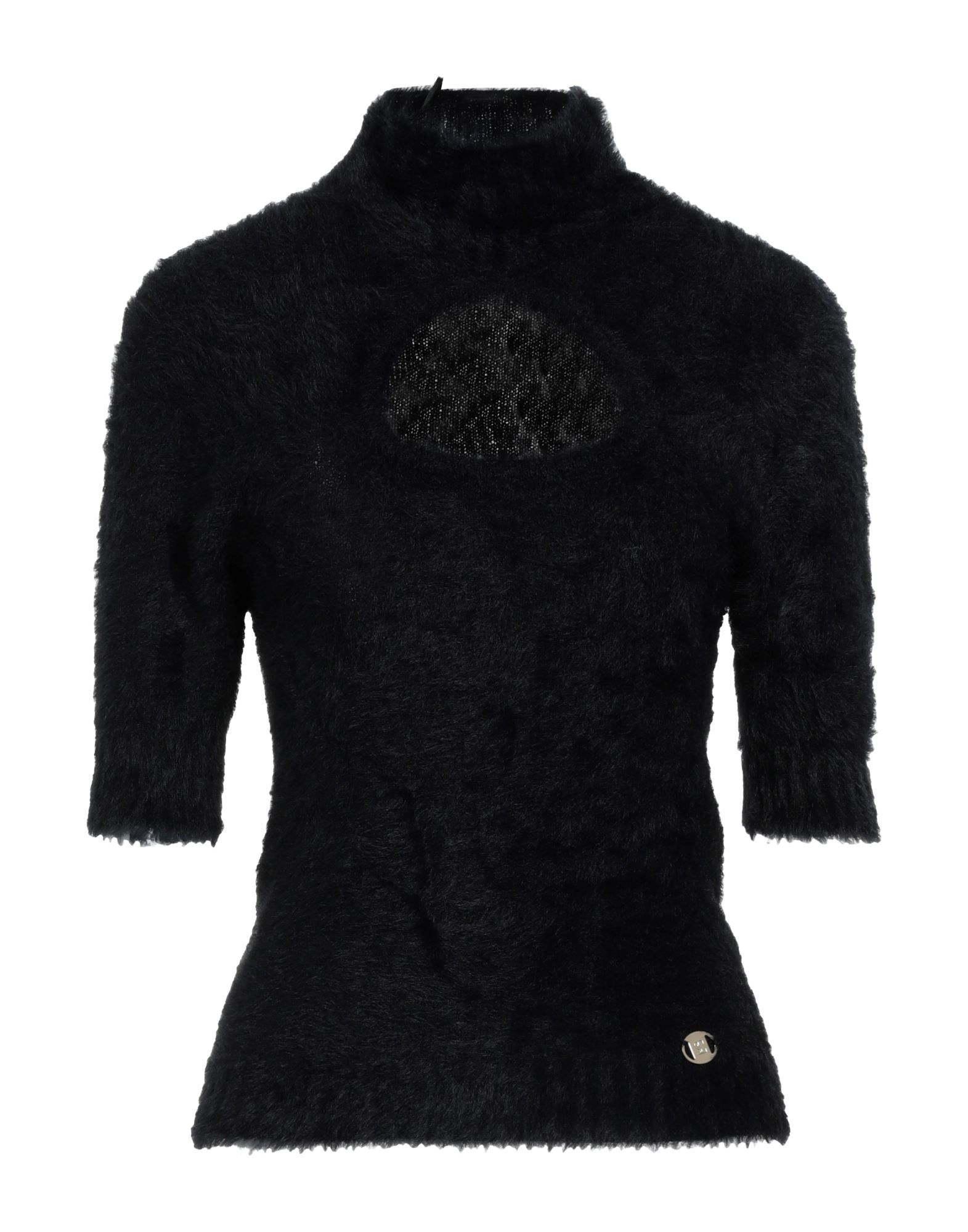 SIMONA CORSELLINI Rollkragenpullover Damen Schwarz SIMONA CORSELLINI Rollkragenpullover Damen Schwarz von SIMONA CORSELLINI