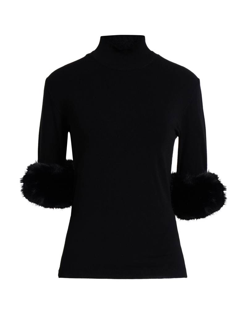 SIMONA CORSELLINI Rollkragenpullover Damen Schwarz von SIMONA CORSELLINI