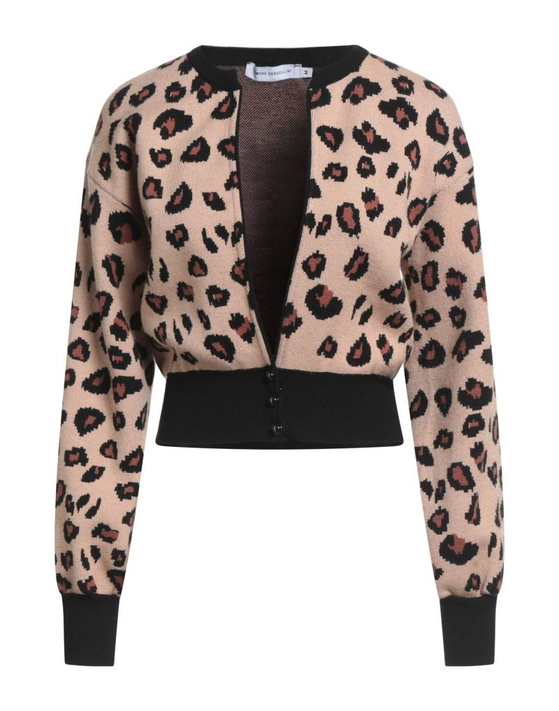 SIMONA CORSELLINI Strickjacke Damen Beige von SIMONA CORSELLINI