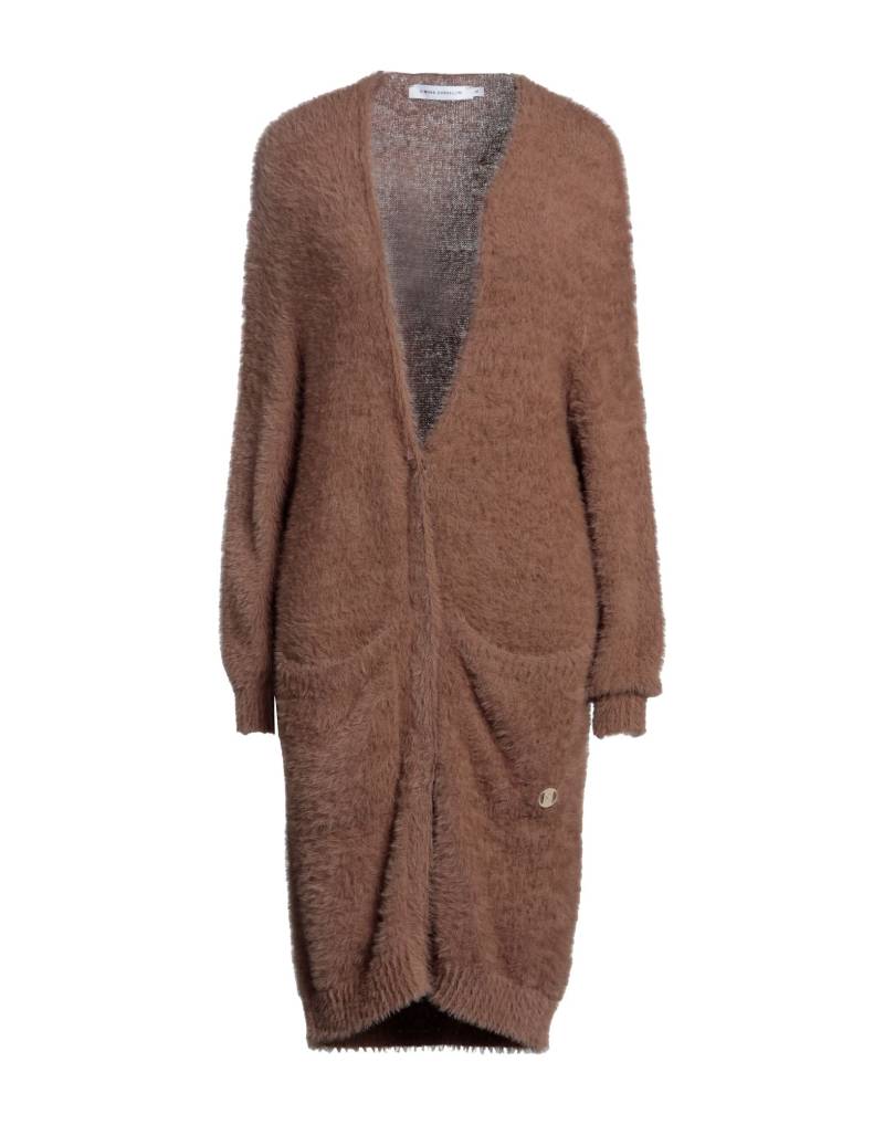 SIMONA CORSELLINI Strickjacke Damen Braun von SIMONA CORSELLINI