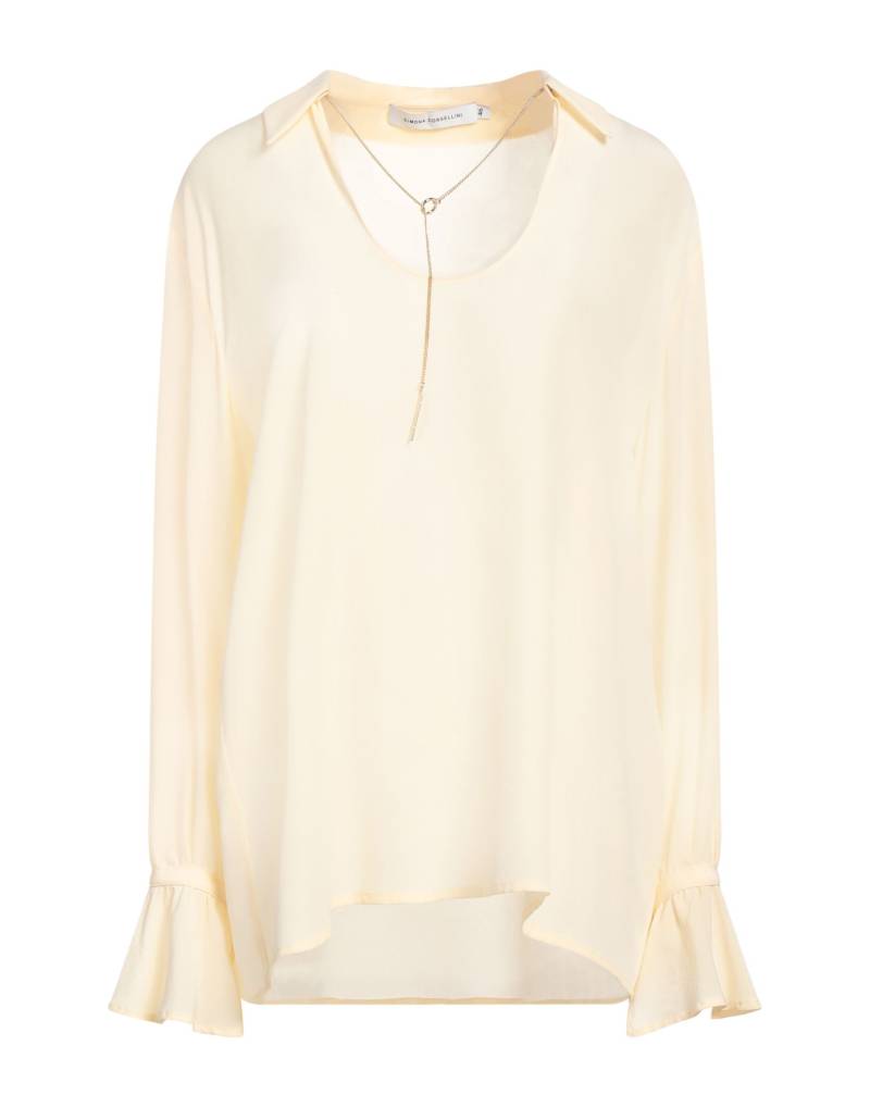 SIMONA CORSELLINI Top Damen Cremeweiß von SIMONA CORSELLINI