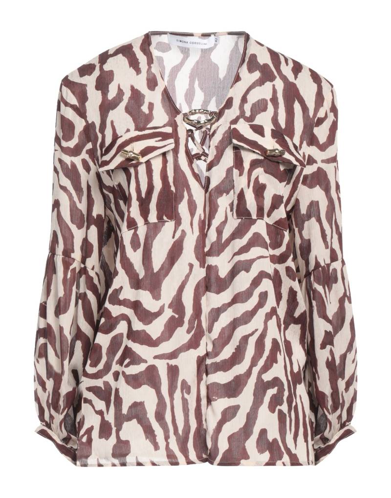 SIMONA CORSELLINI Top Damen Sand von SIMONA CORSELLINI