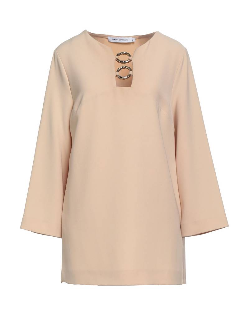 SIMONA CORSELLINI Top Damen Sand von SIMONA CORSELLINI