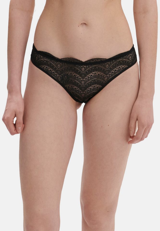 SIMONE PERELE Rioslip Karma (1-St) Rio Slip - Leicht transparent - Mit grafischer Spitze von SIMONE PERELE
